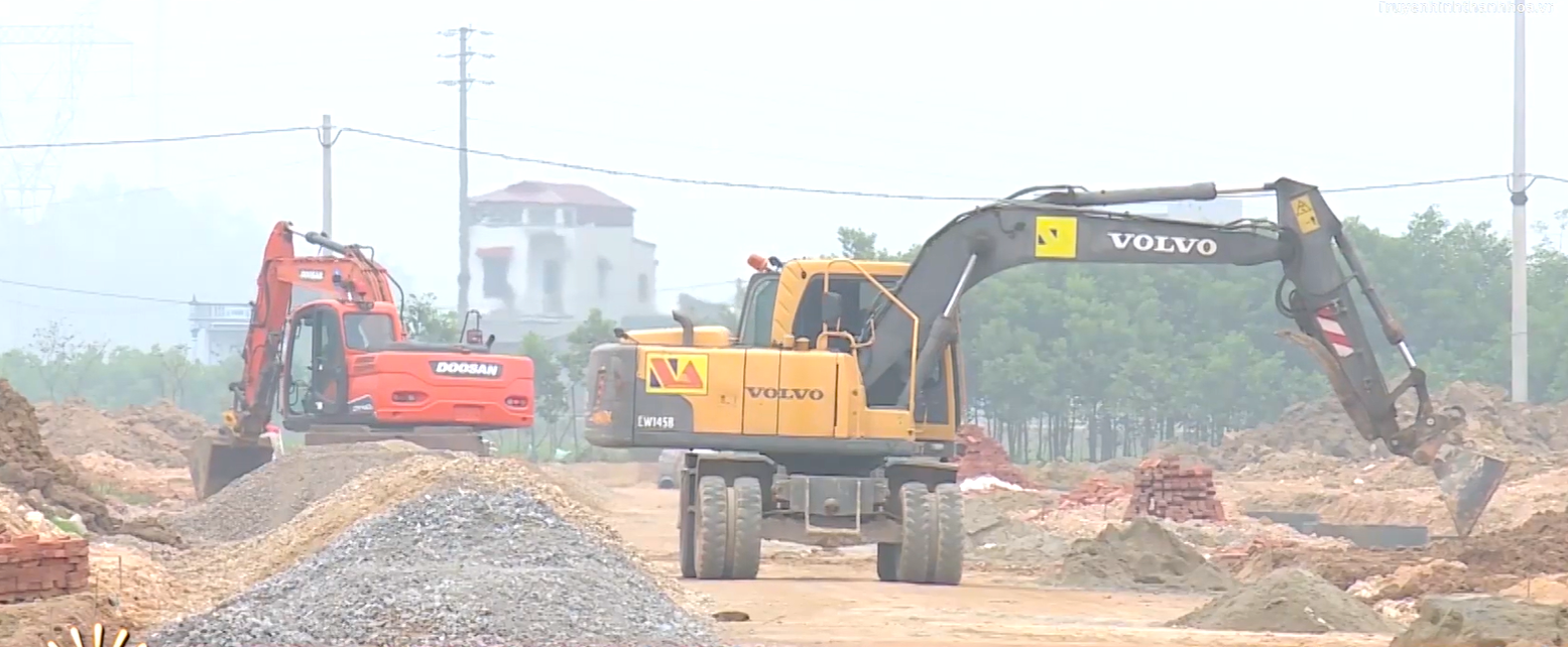 Công trường thi công cụm PG88 Trang chủ nhà cái top 1 Hợp Thắng, Thanh Hoá