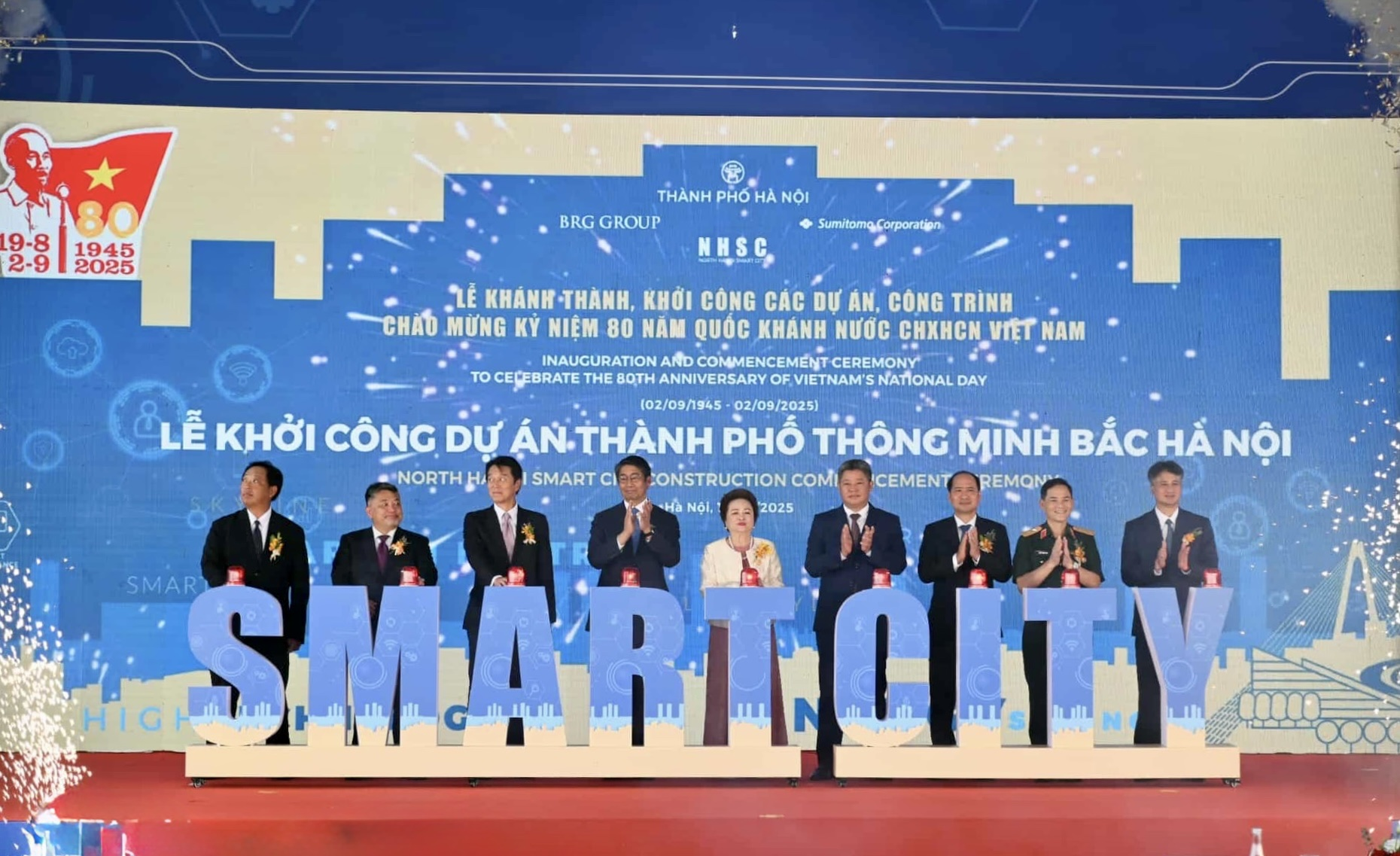 Lễ khởi công Link Trang Chủ PG88.Com Mới #2026 Thành phố thông minh Bắc Hà Nội. Ảnh: VGP