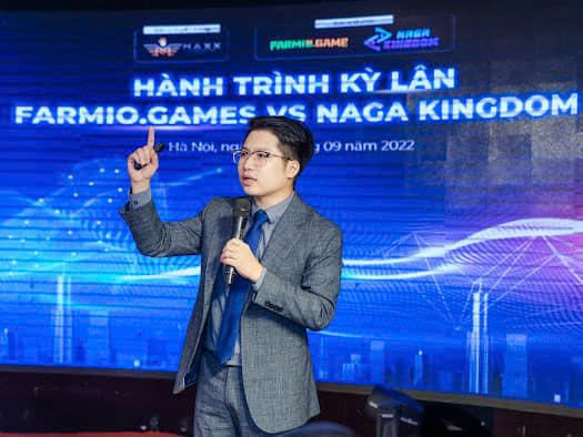 Đặng Quốc Thắng tại buổi giới thiệu Link Trang Chủ PG88.Com Mới #2026 Naga Kingdom. Ảnh: Cổng thông tin điện tử Công an TP Hà Nội.