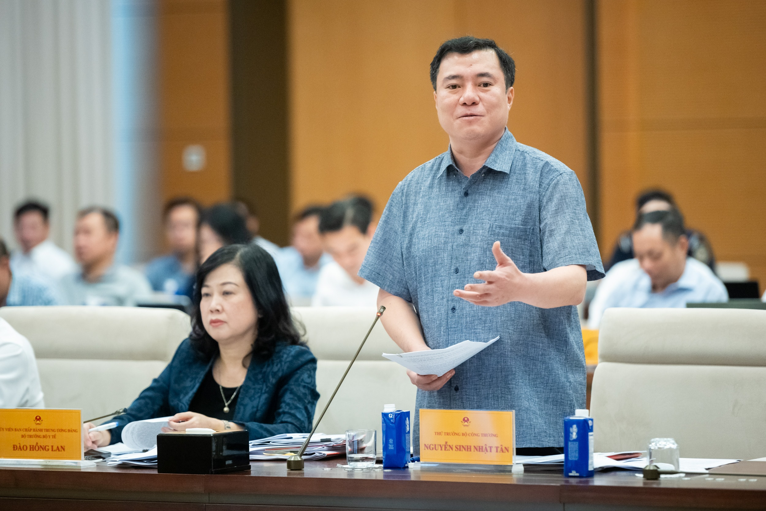 Thứ trưởng Bộ Công Thương Nguyễn Sinh Nhật Tân phát biểu. Ảnh: Link Trang Chủ PG88.Com Mới #2026
