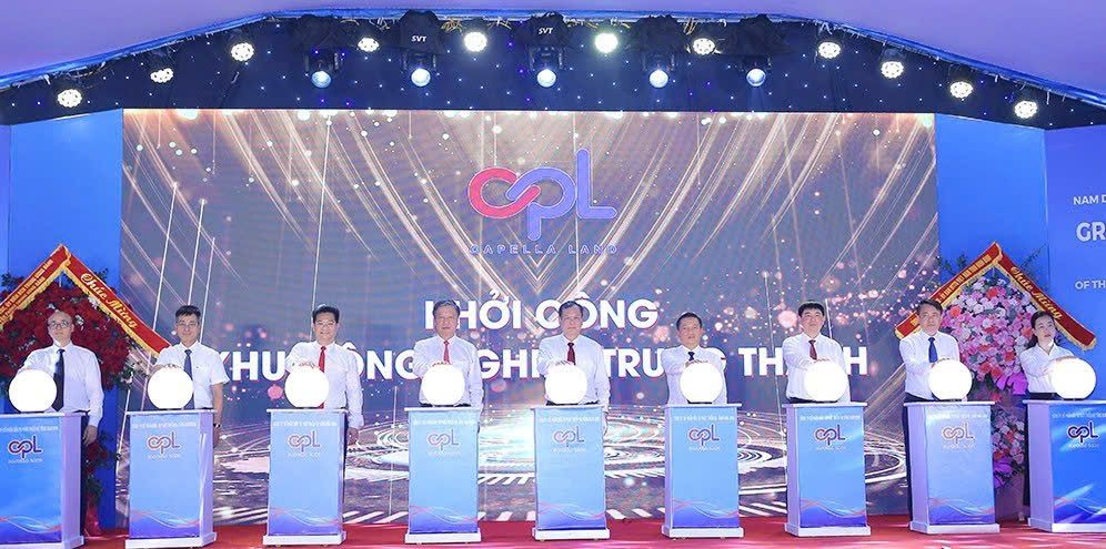Khởi công khu công nghiệp 200 ha, vốn Pg88vn Trang Chủ Chính Thức hơn 1.657 tỷ tại Ninh Bình