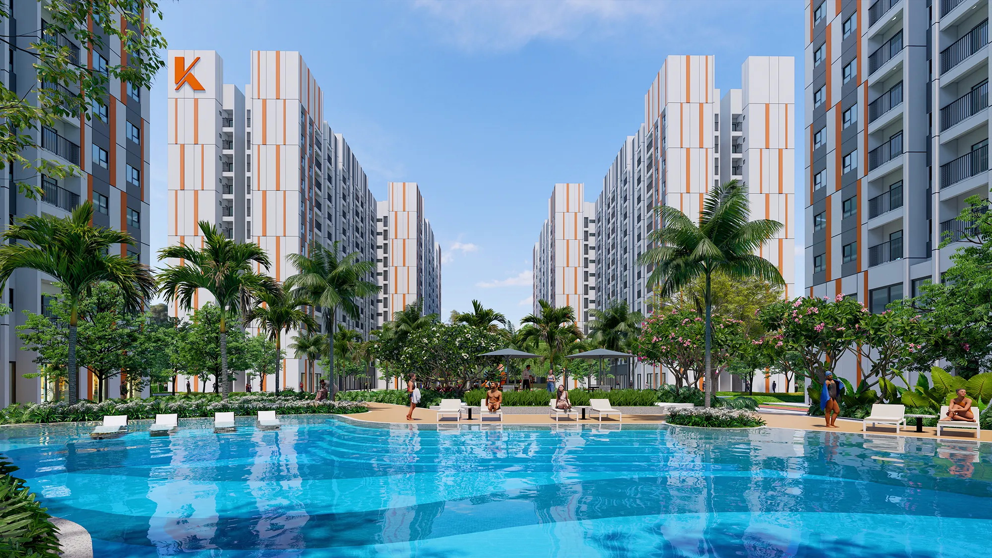 Phối cảnh của Link Trang Chủ PG88.Com Mới #2026 K-Home Avenue. Ảnh: CĐT cung cấp