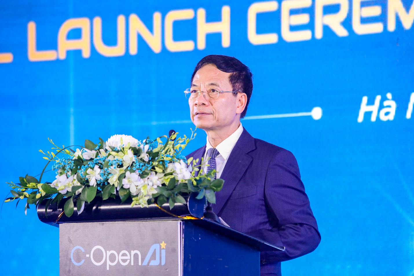 Bộ trưởng Bộ Khoa học và Link Đăng Nhập PG88 Chính Thức 2026; Nguyễn Mạnh Hùng tại sự kiện ngày 21/8 của Tập đoàn Link Đăng Nhập PG88 Chính Thức 2026; CMC. 