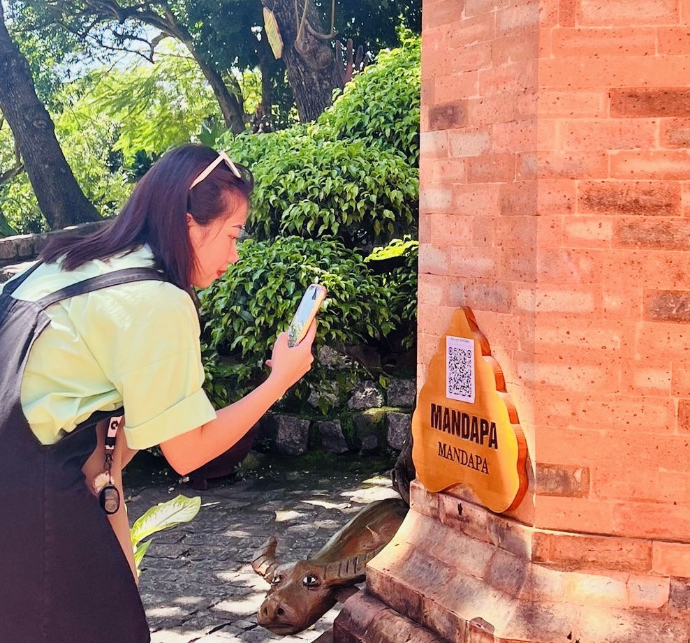 Du lịch Khánh Hòa đã&nbsp;đã triển khai mã QR Guiding tại tất cả các di tích, danh thắng quốc gia.