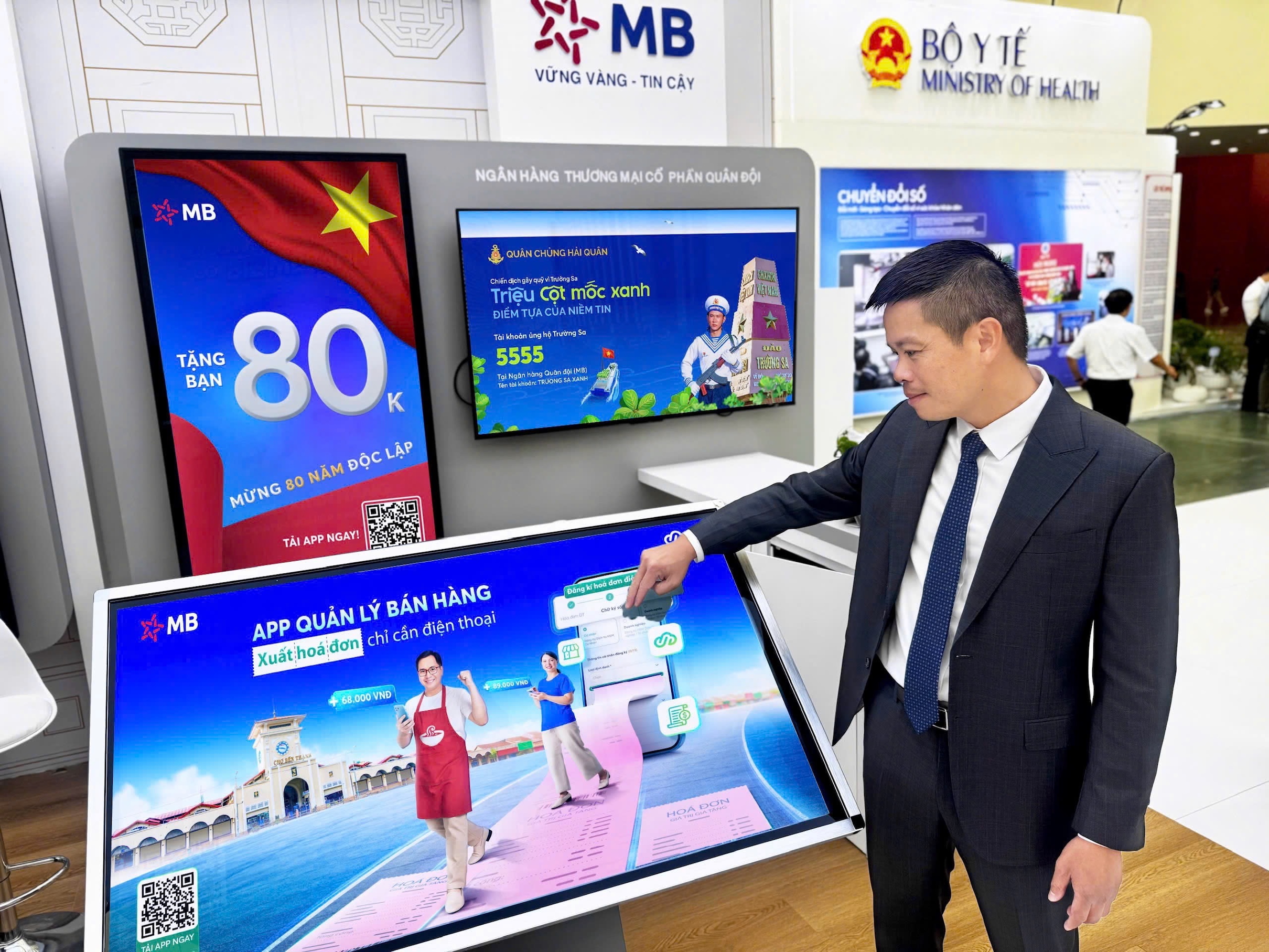 MB giới thiệu các giải pháp Pg88hi tỷ lệ thưởng hấp dẫn số trong khuôn khổ Triển lãm.