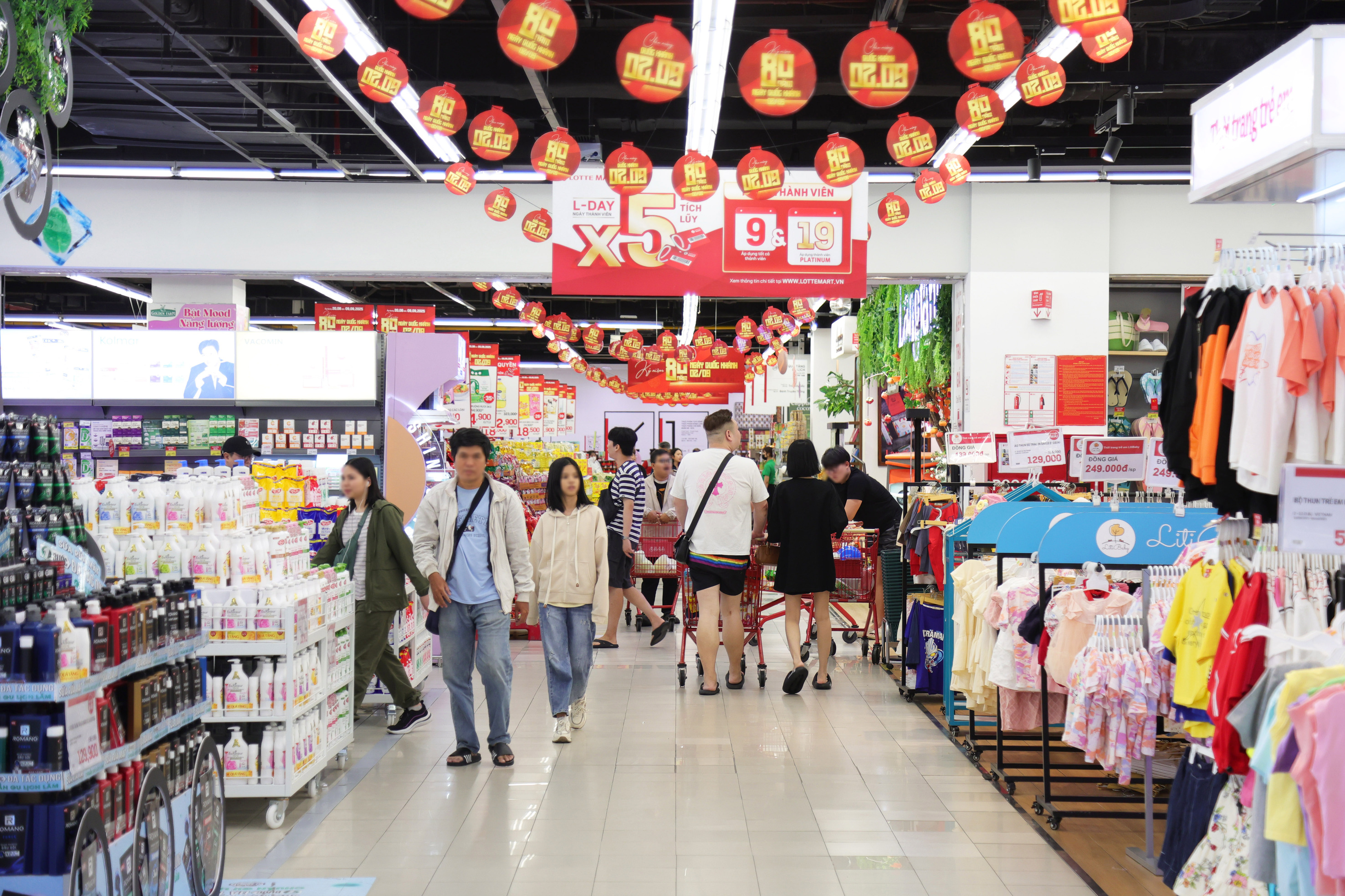 Ưu đãi nhân đôi dành riêng cho khách hàng thành viên của LOTTE MART.