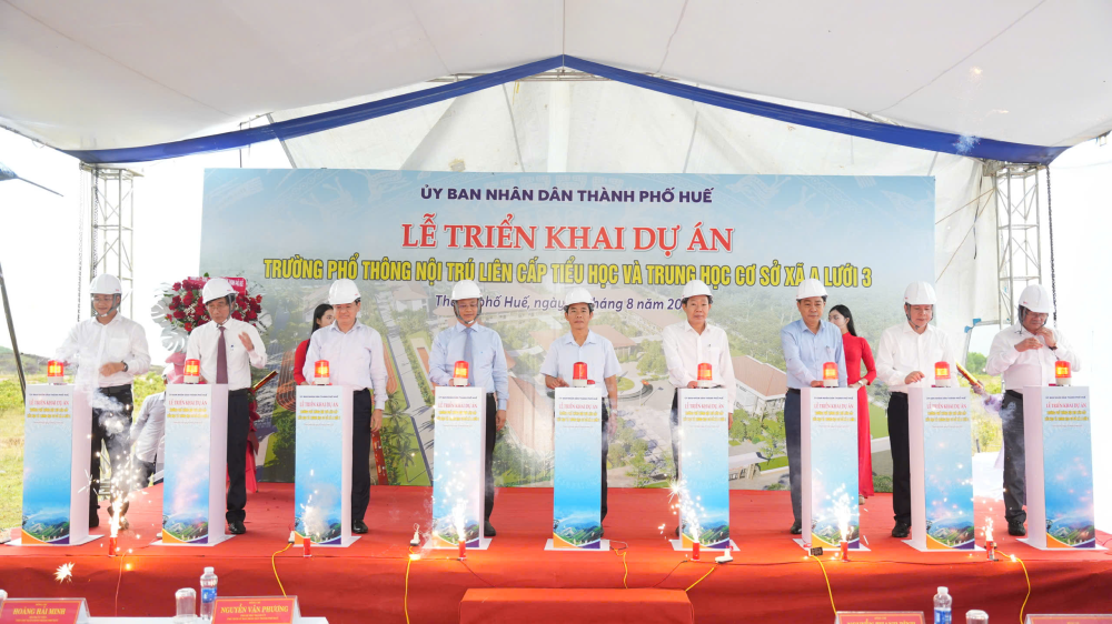 Triển khai Pg88vn.top độc quyền mỗi ngày Trường phổ thông nội trú liên cấp ở xã A Lưới 3