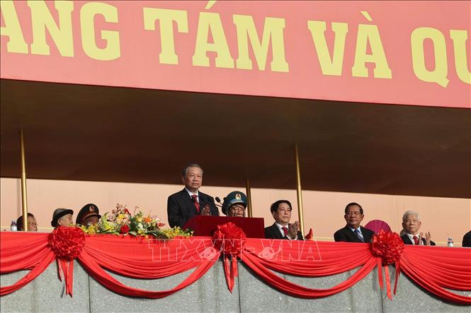 Pg88vn.top Casino online, Thể thao, Xổ số, Bắn cá, Đá gà, Nổ hũ Tô Lâm đọc Diễn văn Kỷ niệm 80 năm Cách mạng tháng Tám thành công và Quốc khánh 2-9. Ảnh: TTXVN