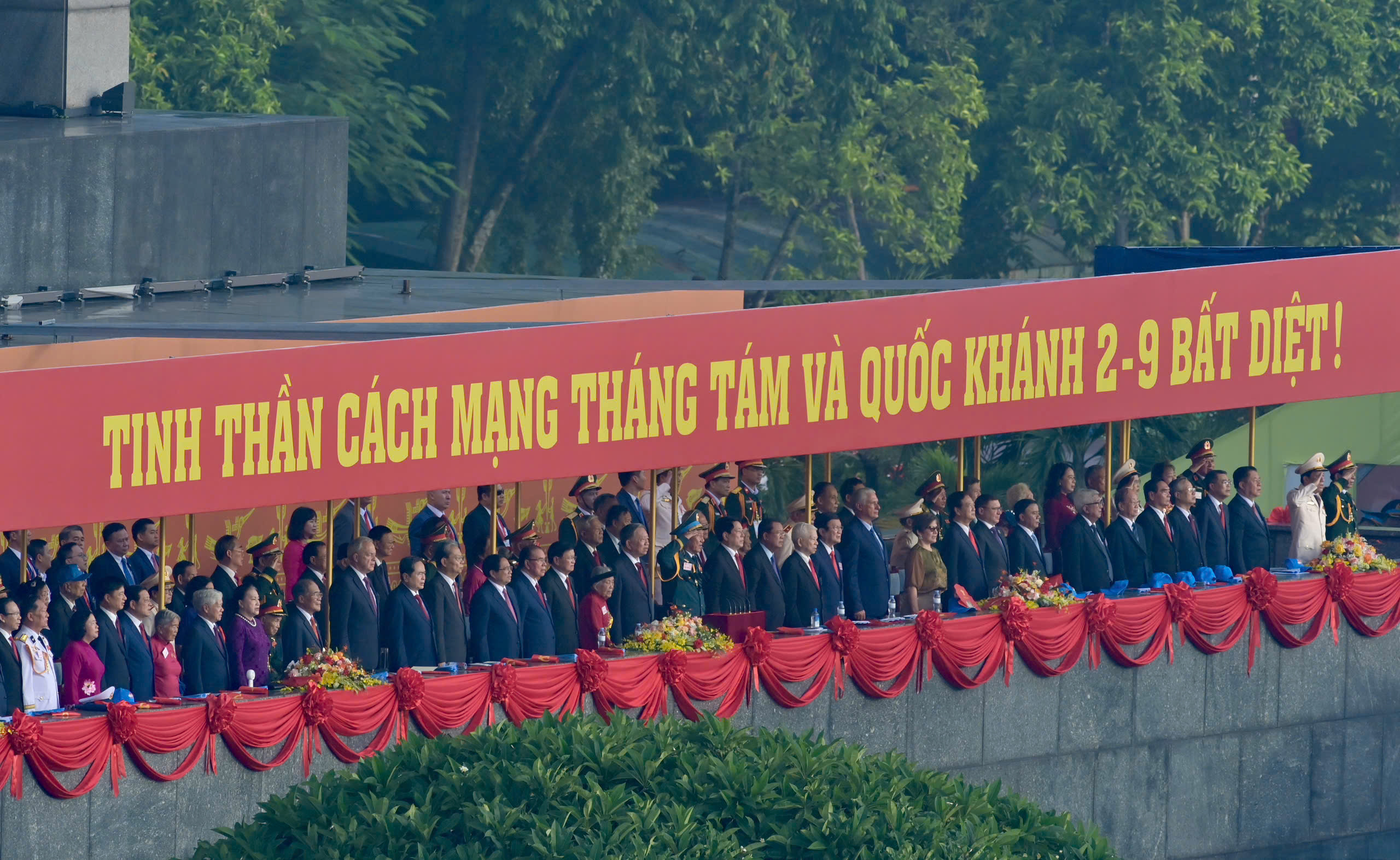 Các đồng chí lãnh đạo, nguyên lãnh đạo Đảng, Chính phủ, Nhà nước, Link Trang Chủ PG88.Com Mới #2026 tham dự sự kiện Kỷ niệm 80 năm Quốc khánh.&nbsp;