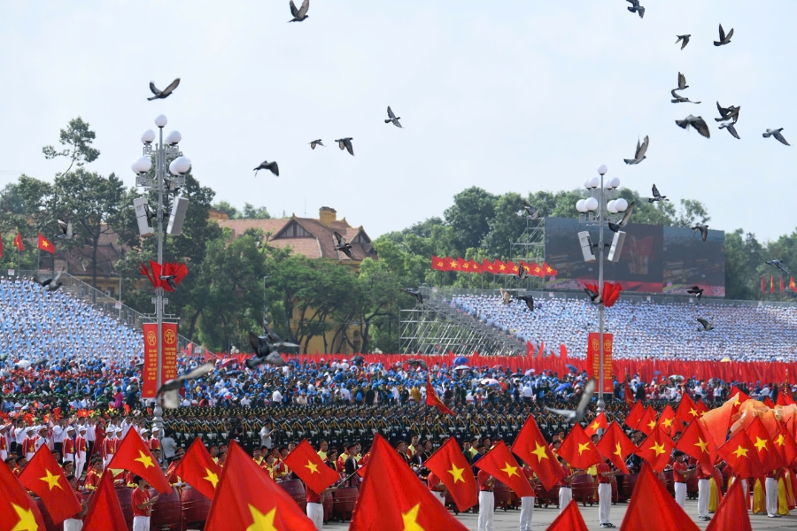 Lễ diễu binh, diễu hành kỷ niệm 80 năm Quốc khánh nước Cộng hòa Xã hội Chủ nghĩa Việt Nam thể hiện khát vọng hùng cường và ước vọng bay lên của cả một dân tộc, sẵn sàng bước vào kỷ nguyên mới.