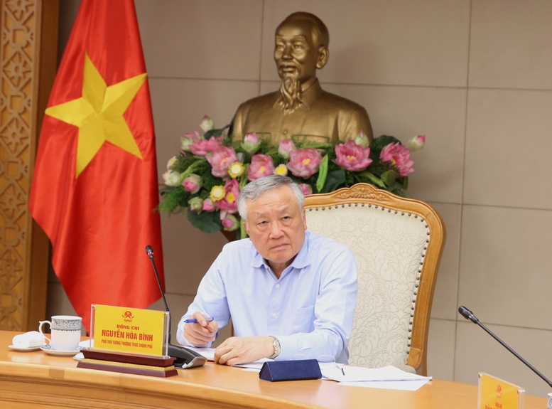 Phó Thủ tướng Thường trực Chính phủ Nguyễn Hòa Bình. Ảnh: VGP.&nbsp;