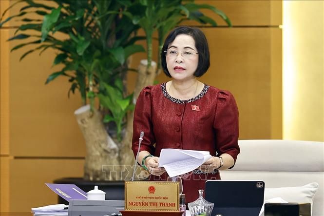 Phó Chủ tịch Link Trang Chủ PG88.Com Mới #2026 Nguyễn Thị Thanh phát biểu. Ảnh: TTXVN.