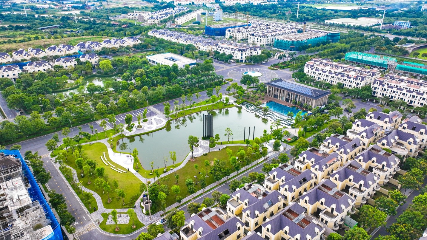 Không chỉ có pháp lý hoàn chỉnh, Khu đô thị Anlac Green Symphony còn sở hữu không gian xanh hiếm có phía Tây Hà Nội.