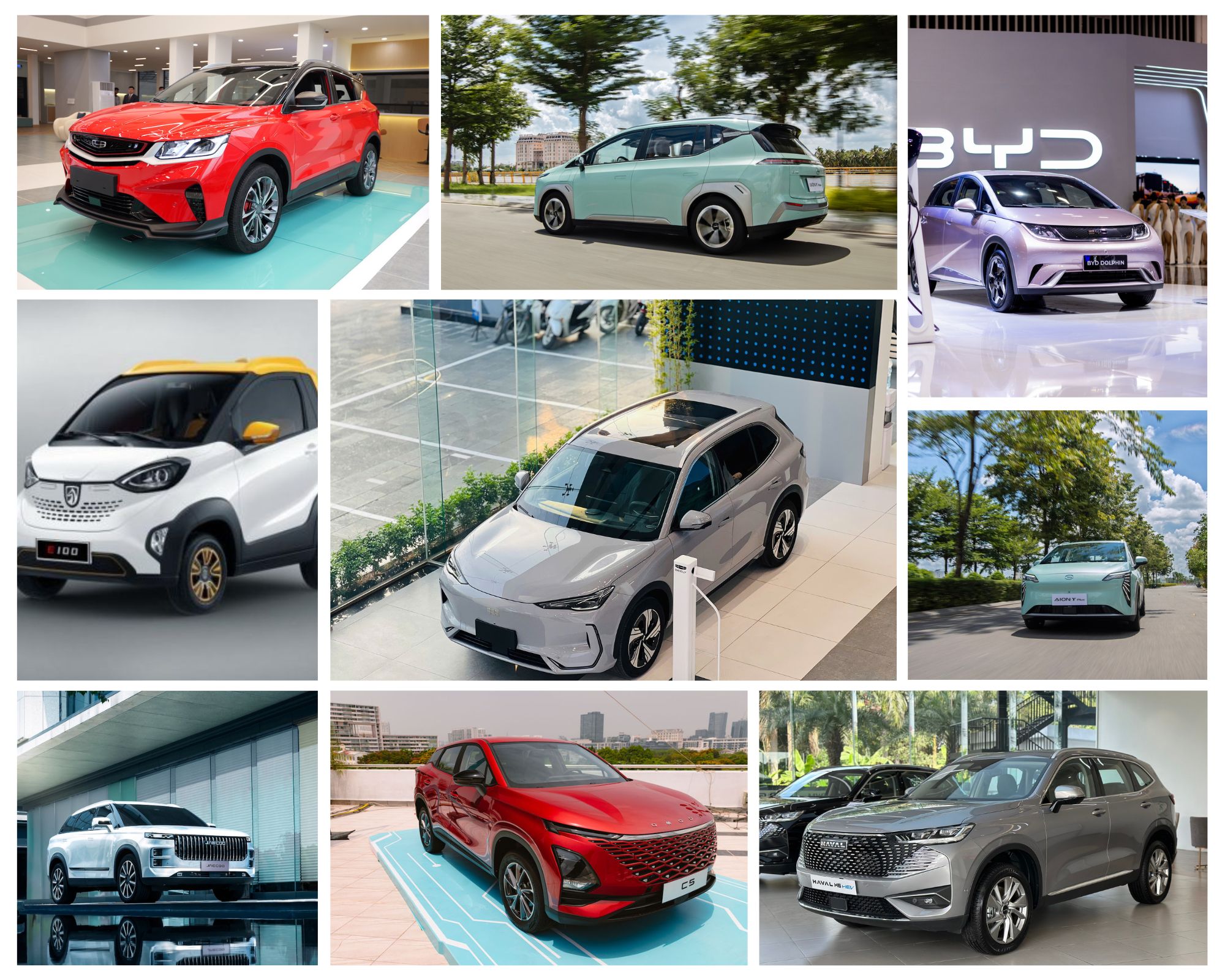 làn sóng xe Trung Quốc vào Việt Nam