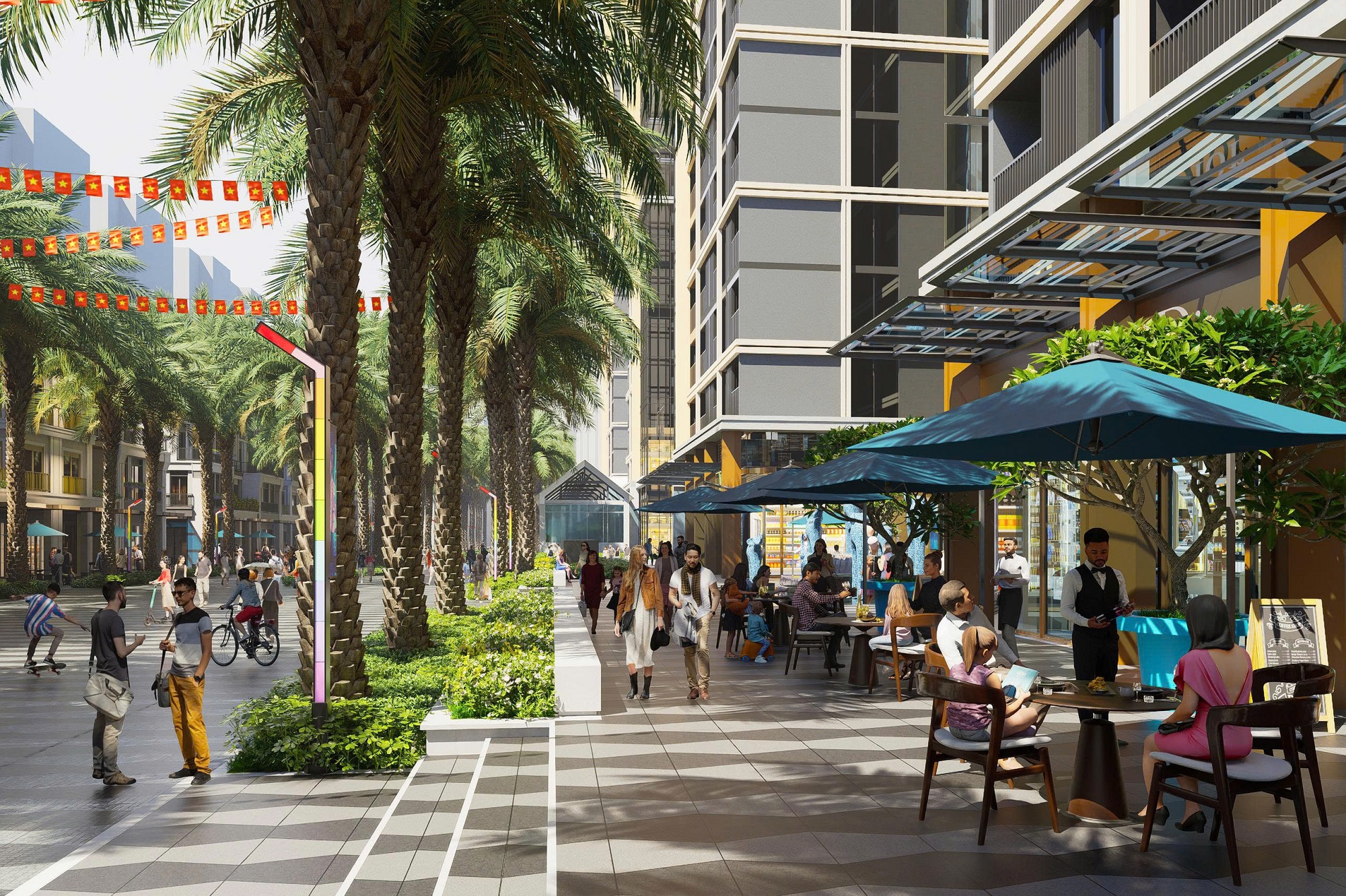 Tầng đế Sun Centro Town – điểm PG88 Uy Tín Số 1 Việt Nam lý tưởng cho các nhà Pg88vn Trang Chủ Chính Thức. Ảnh: Sun Property.