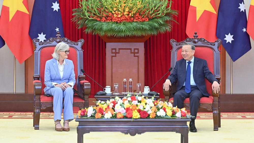 Pg88vn.top Casino online, Thể thao, Xổ số, Bắn cá, Đá gà, Nổ hũ Tô Lâm tiếp Toàn quyền Australia Sam Mostyn. Ảnh: Báo Nhân dân.