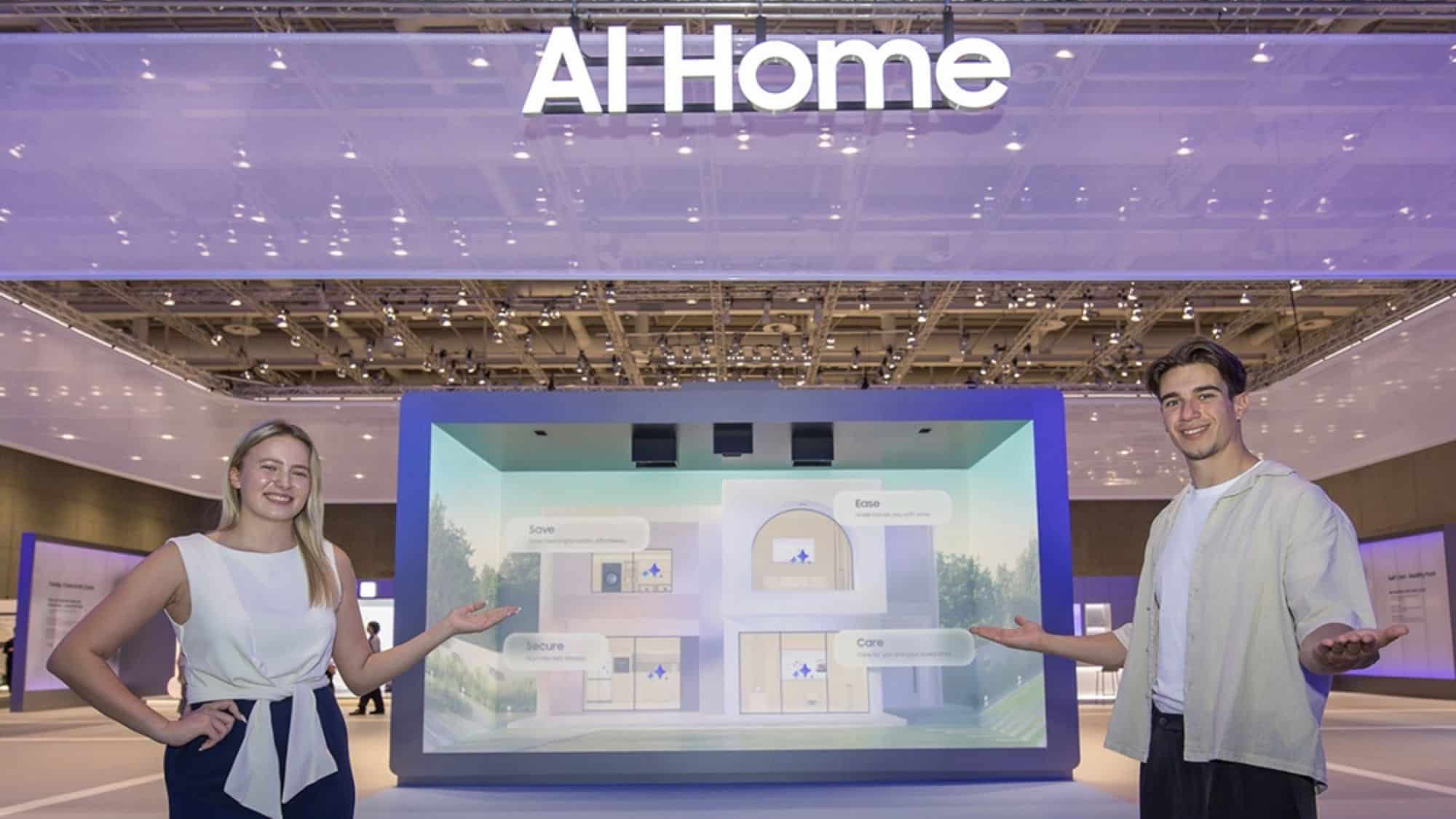 Mô hình nhà AI của Samsung tại IFA 2025.