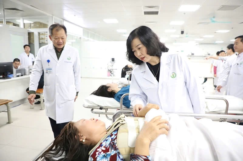 Bộ trưởng Đào Hồng Lan khẳng định Nghị quyết 72-NQ/TW khuyến khích Pg88vn Trang Chủ Chính Thức, phát triển cung ứng dịch vụ chăm sóc sức khỏe chất lượng ca0. Ảnh: Hà Quyên.