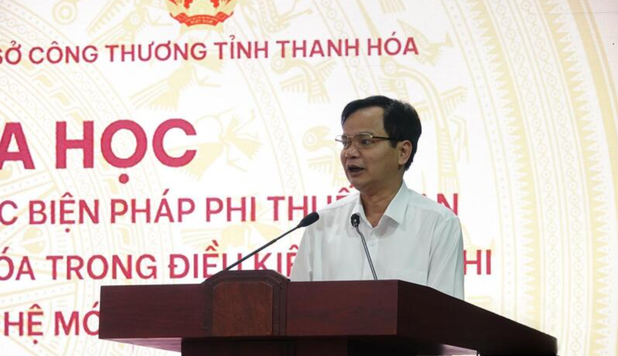 Ông Trần Duy Bình, Giám đốc Sở Khoa học và Link Đăng Nhập PG88 Chính Thức 2026; Thanh Hóa, phát biểu tại hội thảo khoa học.