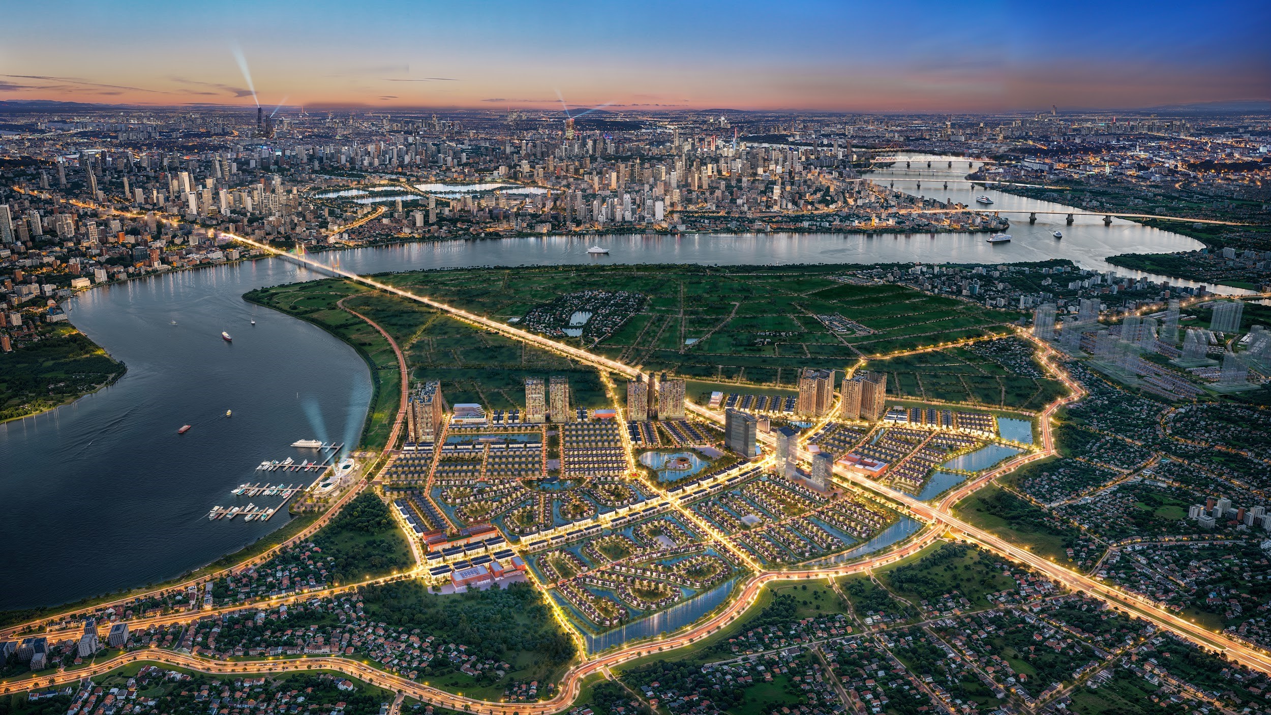 Phối cảnh Alluvia City.