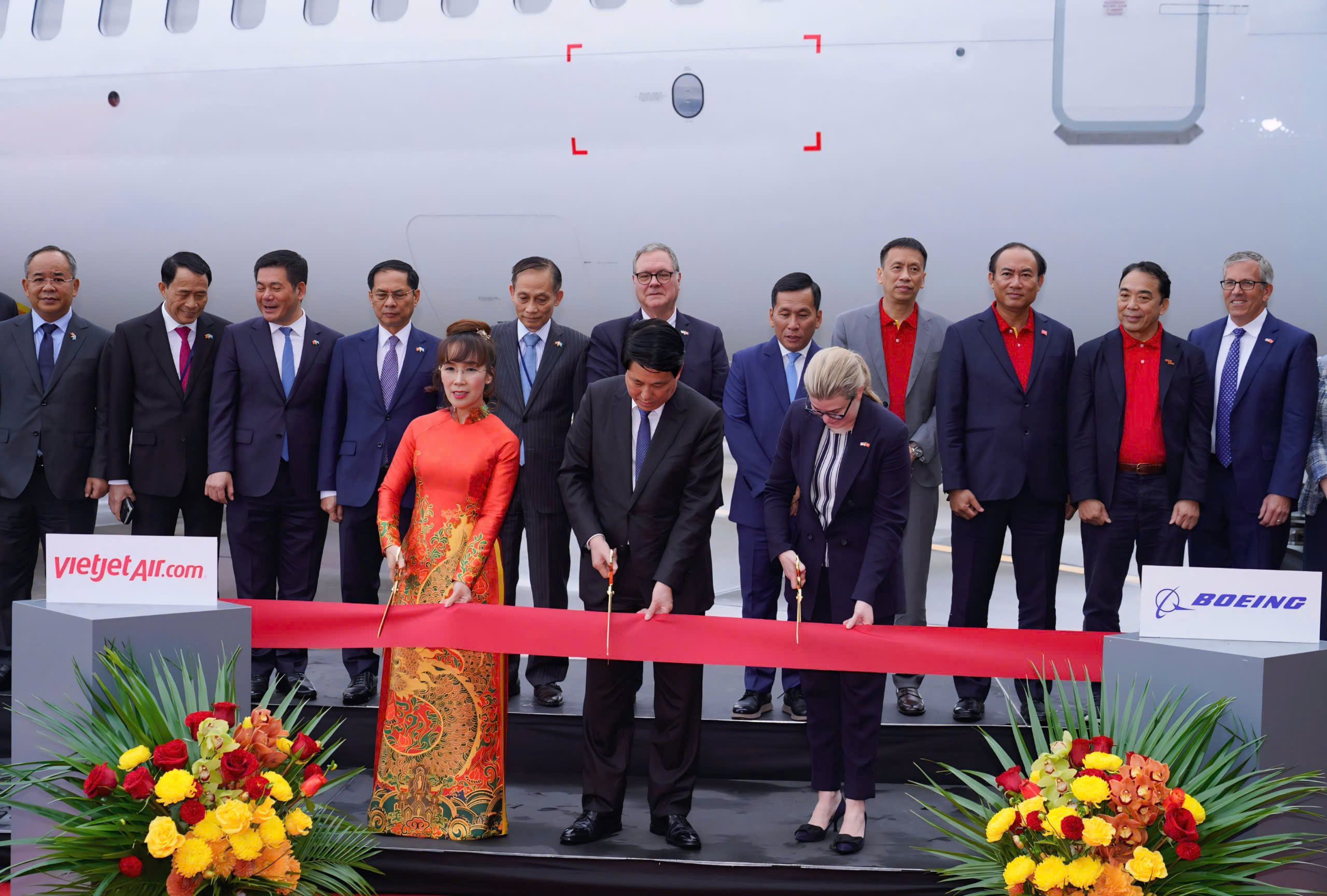 Vietjet nhận bàn giao tàu bay Boeing đầu tiên - dấu mốc 30 năm quan hệ Việt Nam - Hoa Kỳ