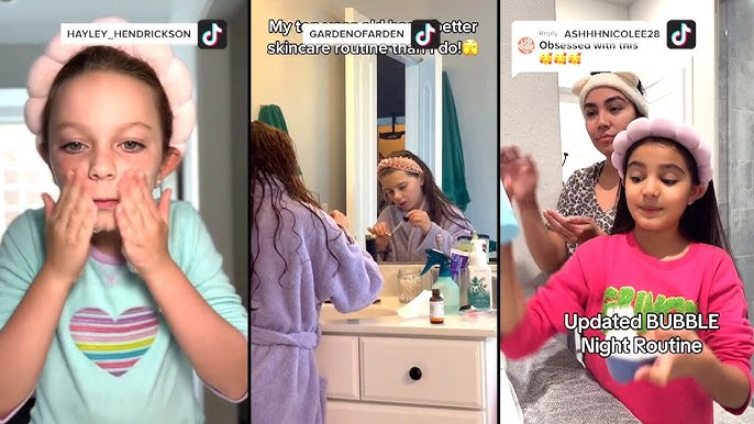 Làn da nhạy cảm của trẻ em đang gặp “nguy cơ về bệnh da liễu nghiêm trọng” vì làm theo các video chăm sóc da của influencer.