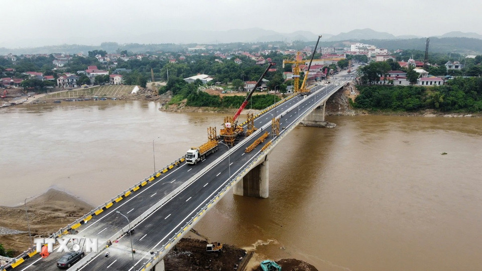 Cầu Phong Châu mới sẽ khánh thành vào ngày 28/9