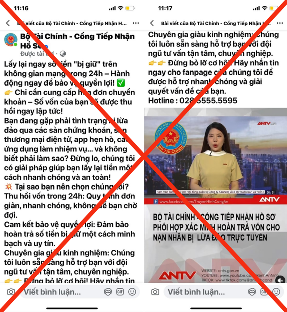 Trang facebook giả mạo Bộ Pg88hi tỷ lệ thưởng hấp dẫn.