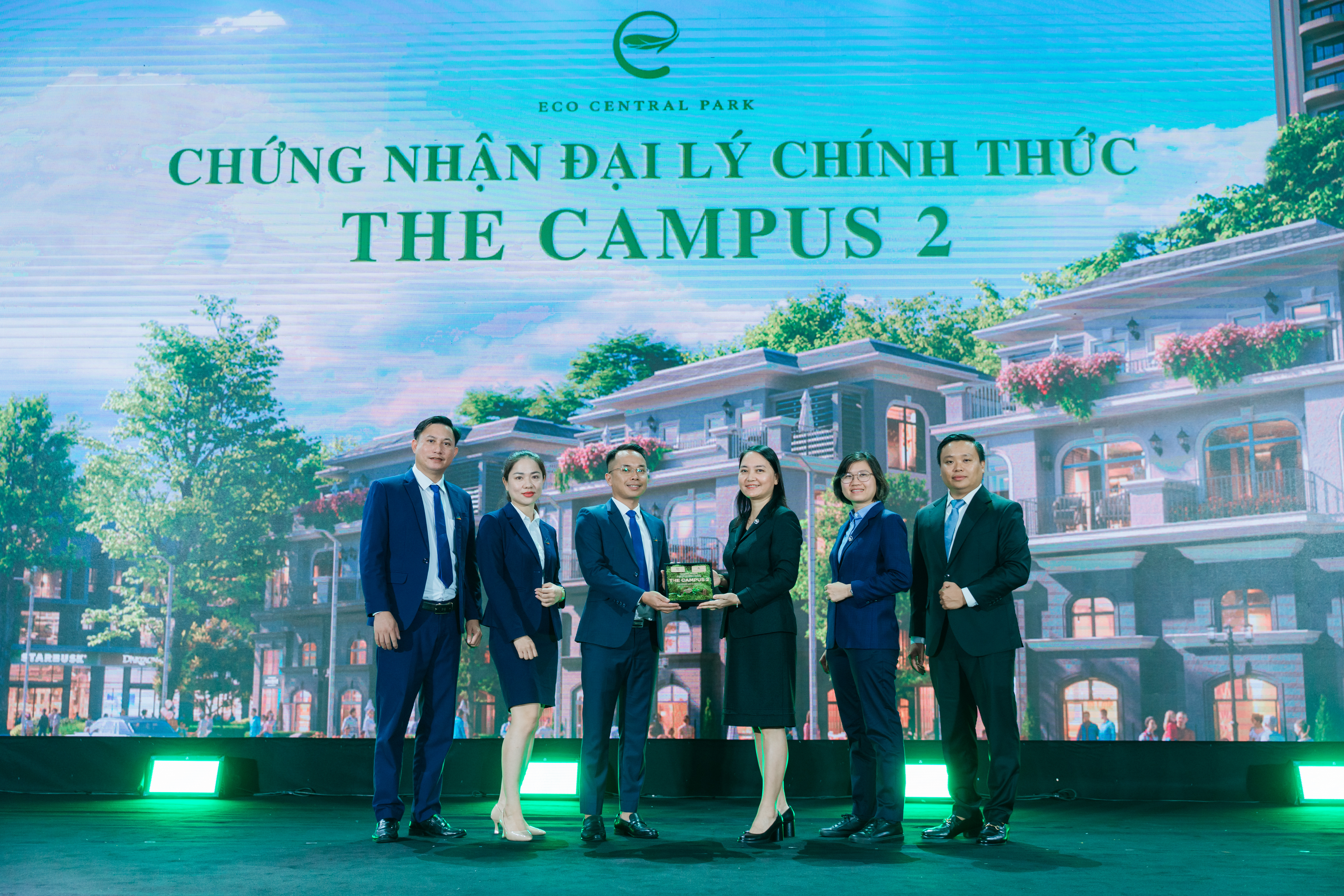 Đất Xanh Bắc Trung Bộ là đại lý chính thức phân phối The Campus 2, Eco Central Park.