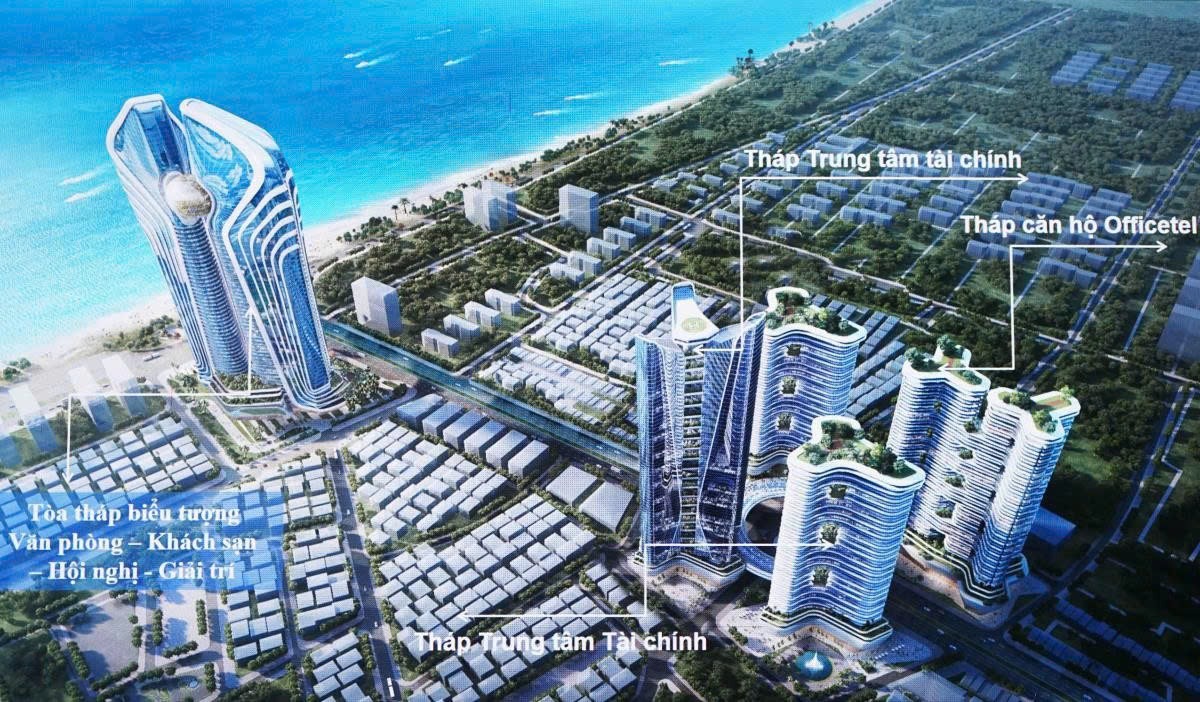 Phối cảnh Khu lõi Trung tâm Pg88hi tỷ lệ thưởng hấp dẫn quốc tế Đà Nẵng
