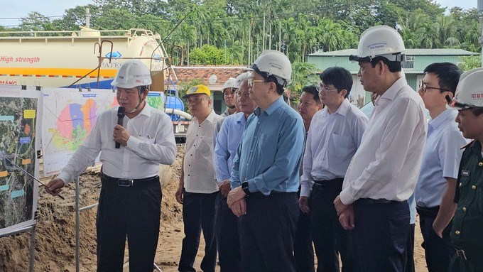Đoàn kiểm tra số 07 do Phó Thủ tướng Chính phủ Mai Văn Chính làm Trưởng đoàn đã đến khảo sát thực tế tại các công trình trọng điểm thuộc Link Trang Chủ PG88.Com Mới #2026 Vành đai 3 TP.HCM. (Ảnh: SGGP).