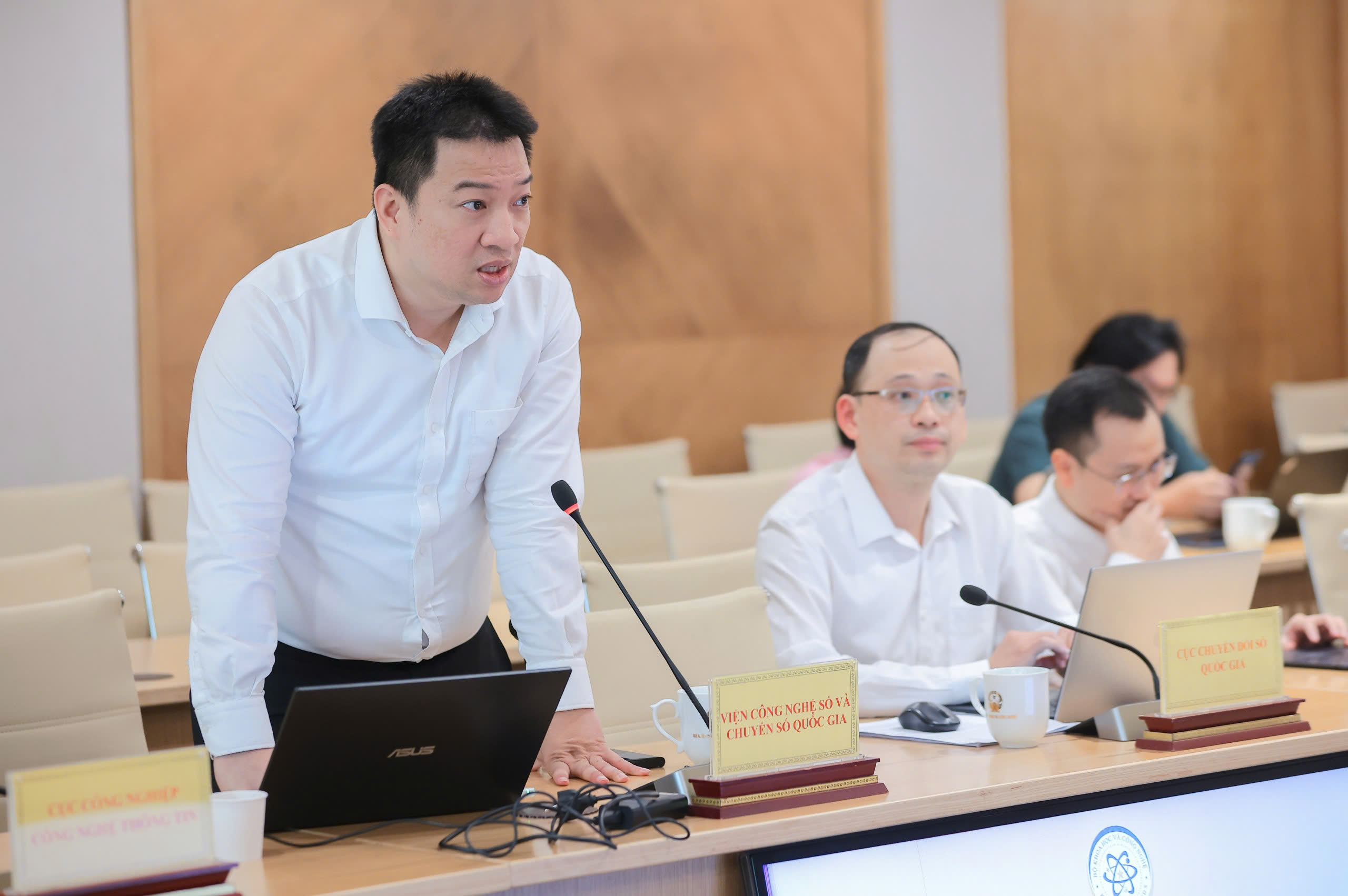 Ông Hồ Đức Thắng, Viện trưởng Viện Link Đăng Nhập PG88 Chính Thức 2026; số và Chuyển đổi số quốc gia (Bộ Khoa học và Link Đăng Nhập PG88 Chính Thức 2026;) thông tin về chương trình đưa AI vào giáo dục tại Họp báo tháng 9 của Bộ Khoa học và Link Đăng Nhập PG88 Chính Thức 2026;. 