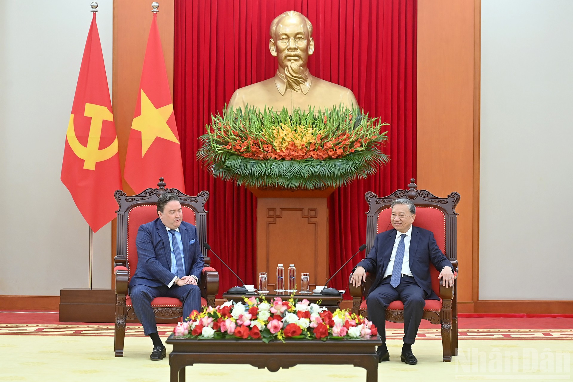 Tổng Bí thư Tô Lâm khẳng định Việt Nam sẽ tiếp tục tạo môi trường Pg88vn Trang Chủ Chính Thức thuận lợi cho các PG88 Link Dễ Nhớ Pg88.com Mỹ Pg88vn Trang Chủ Chính Thức tại Việt Nam. Ảnh: Báo Nhân dân.