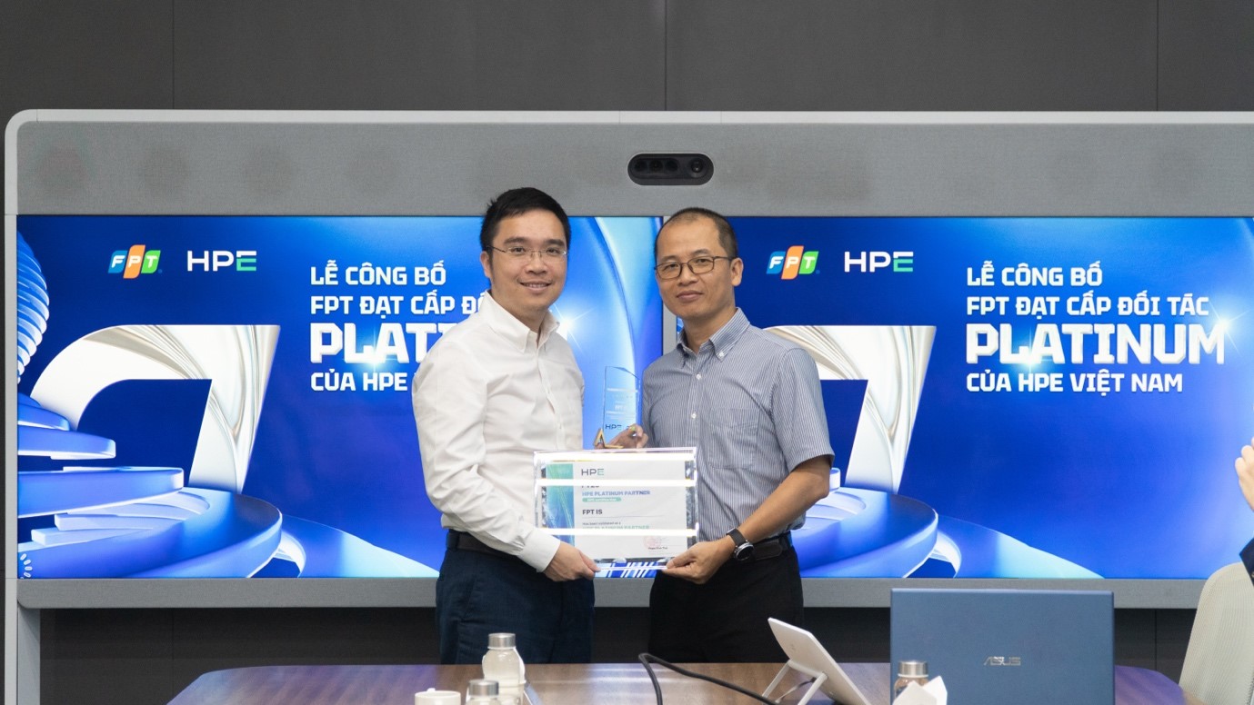 Để đạt được cấp bậc Platinum, FPT đã vượt qua hệ thống tiêu chuẩn đánh giá nghiêm ngặt của HPE về cả doanh số và năng lực kỹ thuật.