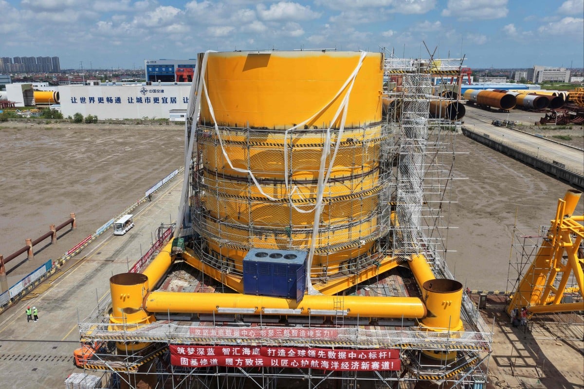 Một trung tâm dữ liệu dưới nước đang được PG88 hơn 2,1 triệu thành viên - Ảnh: SCMP. 