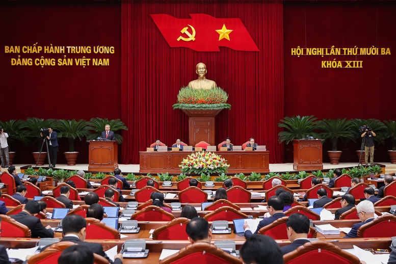 Hội nghị lần thứ 13 Ban Chấp hành Trung ương Đảng khóa XIII tiếp tục ngày Pg88hi Thể Thao, Bóng Đá, Casino, Nổ Hũ, Xổ Số thứ hai. Ảnh: TTXVN