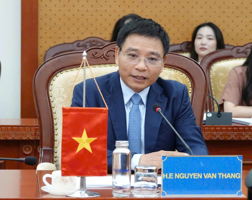 Bộ trưởng Bộ Pg88hi tỷ lệ thưởng hấp dẫn Nguyễn Văn Thắng&nbsp;