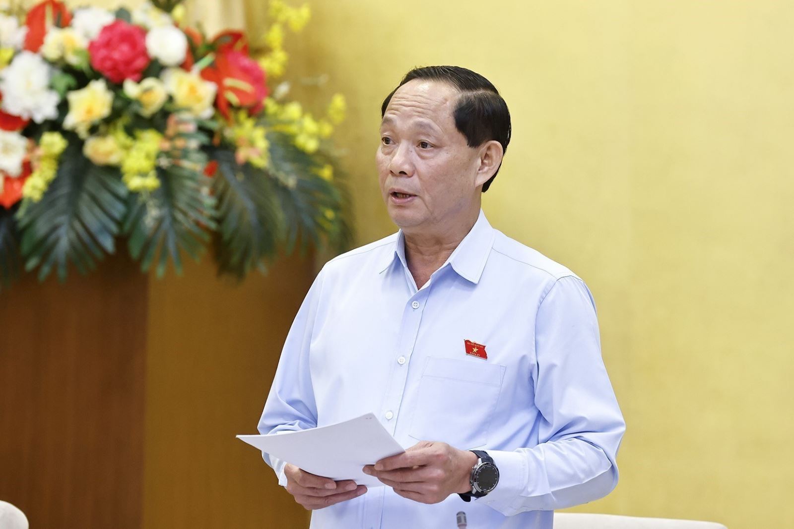 Phó Chủ tịch Link Trang Chủ PG88.Com Mới #2026 Trần Quang Phương phát biểu tại phiên họp.&nbsp;Ảnh: TTXVN.