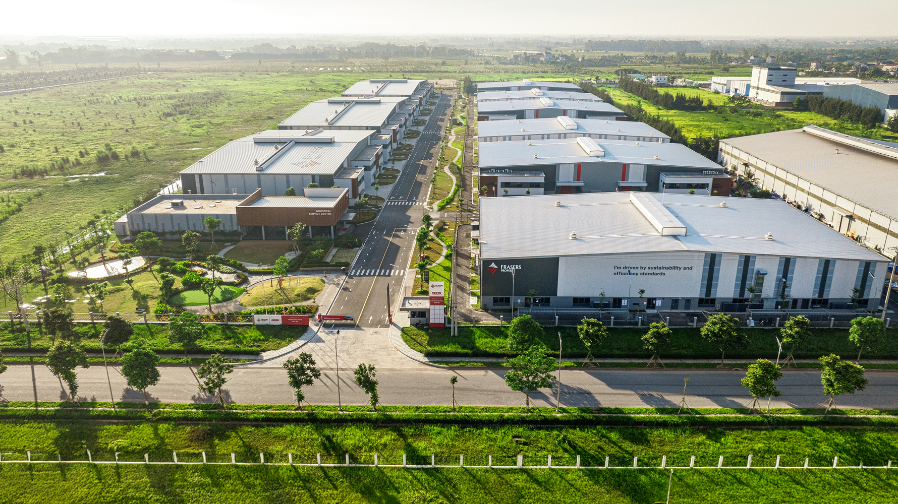 Pg88vn.top độc quyền mỗi ngày đặt tại Trung tâm công nghiệp Industrial Centre Yên Mỹ - nơi đã đạt chứng nhận LEED Vàng.