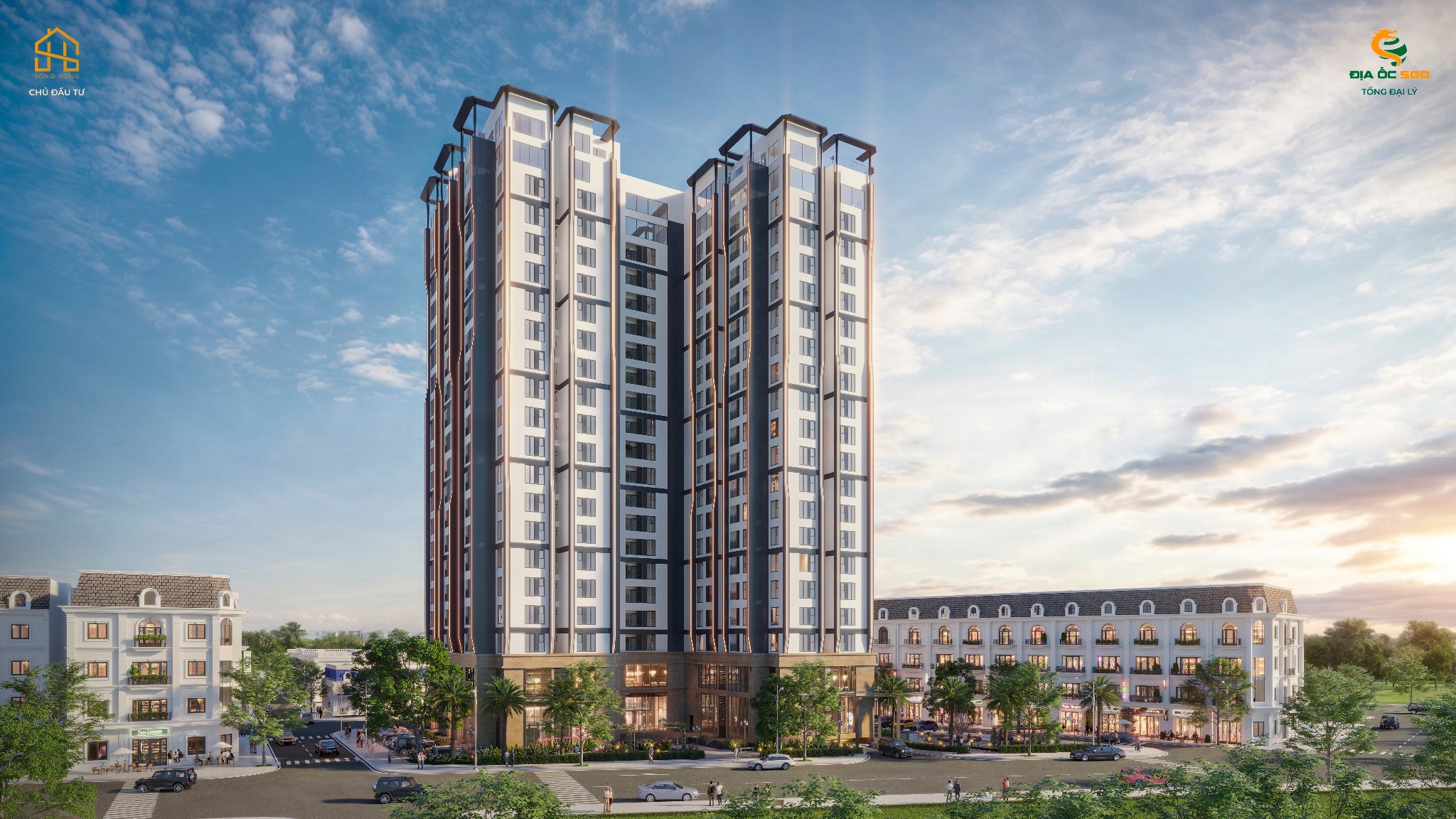 Phối cảnh 3D Pg88vn.top độc quyền mỗi ngày chung cư Song Hong Diamond City.