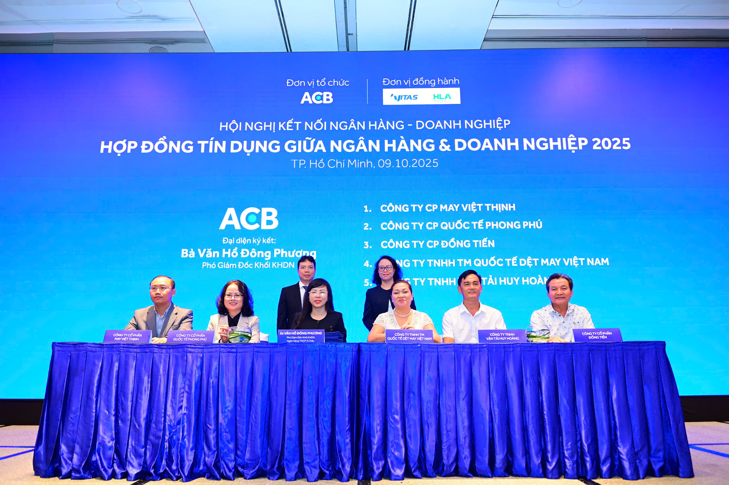 ACB và 5 PG88 Link Dễ Nhớ Pg88.com dệt may ký thỏa thuận hợp tài trợ vốn trong khuôn khổ hội nghị.