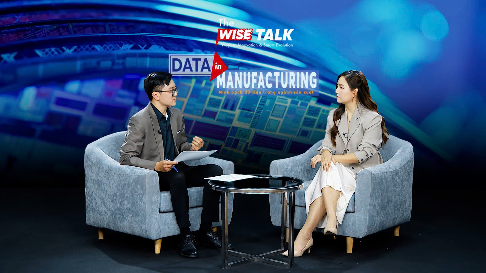 Bà Phạm Hoài Anh, Giám đốc Pg88ok ưu đãi hấp dẫn Công ty 1C Việt Nam trong chương trình The WISE Talk với chủ đề: “Minh bạch dữ liệu - “Chìa khoá”