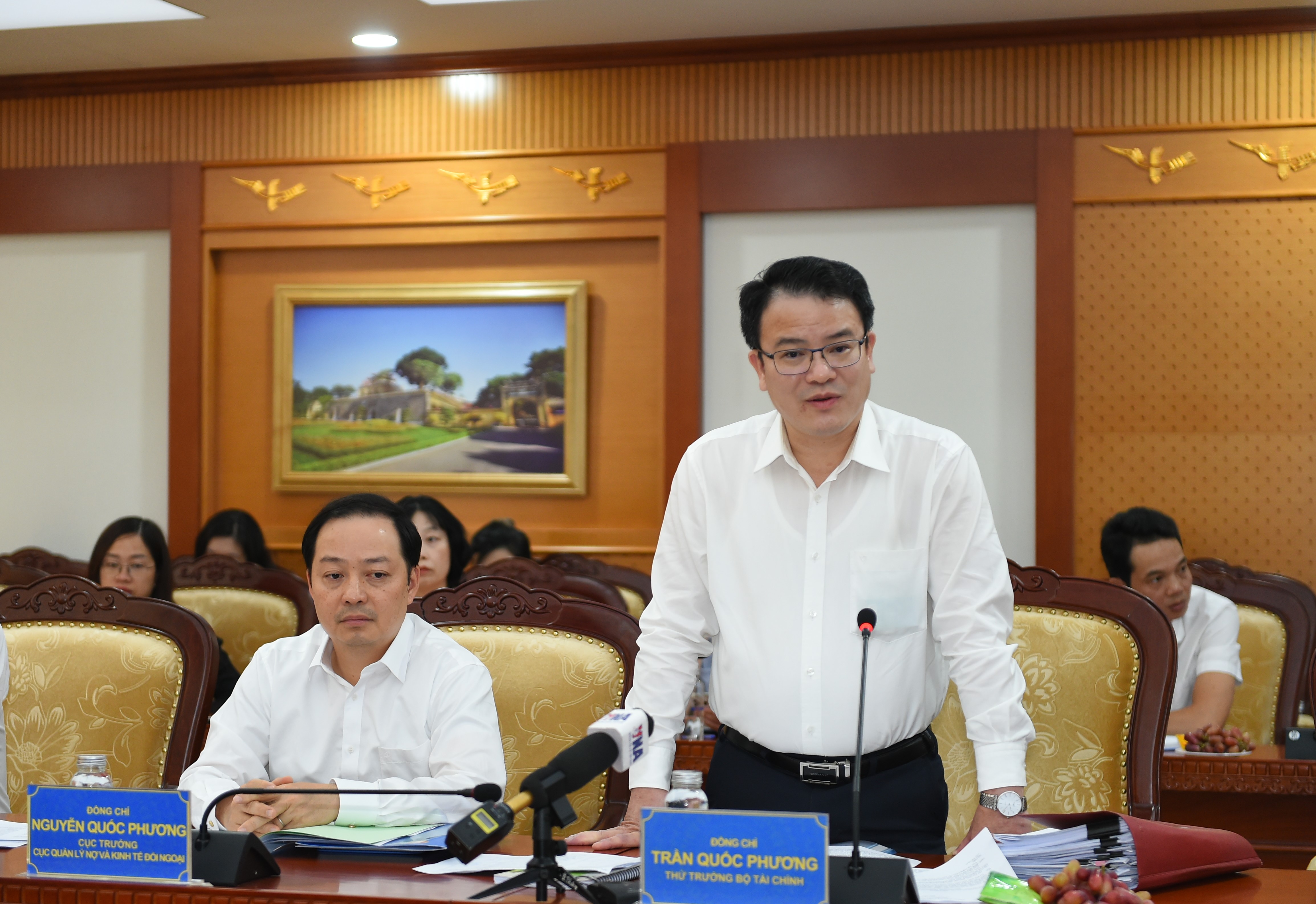 Thứ trưởng Bộ Pg88hi tỷ lệ thưởng hấp dẫn Trần Quốc Phương phát biểu&nbsp;