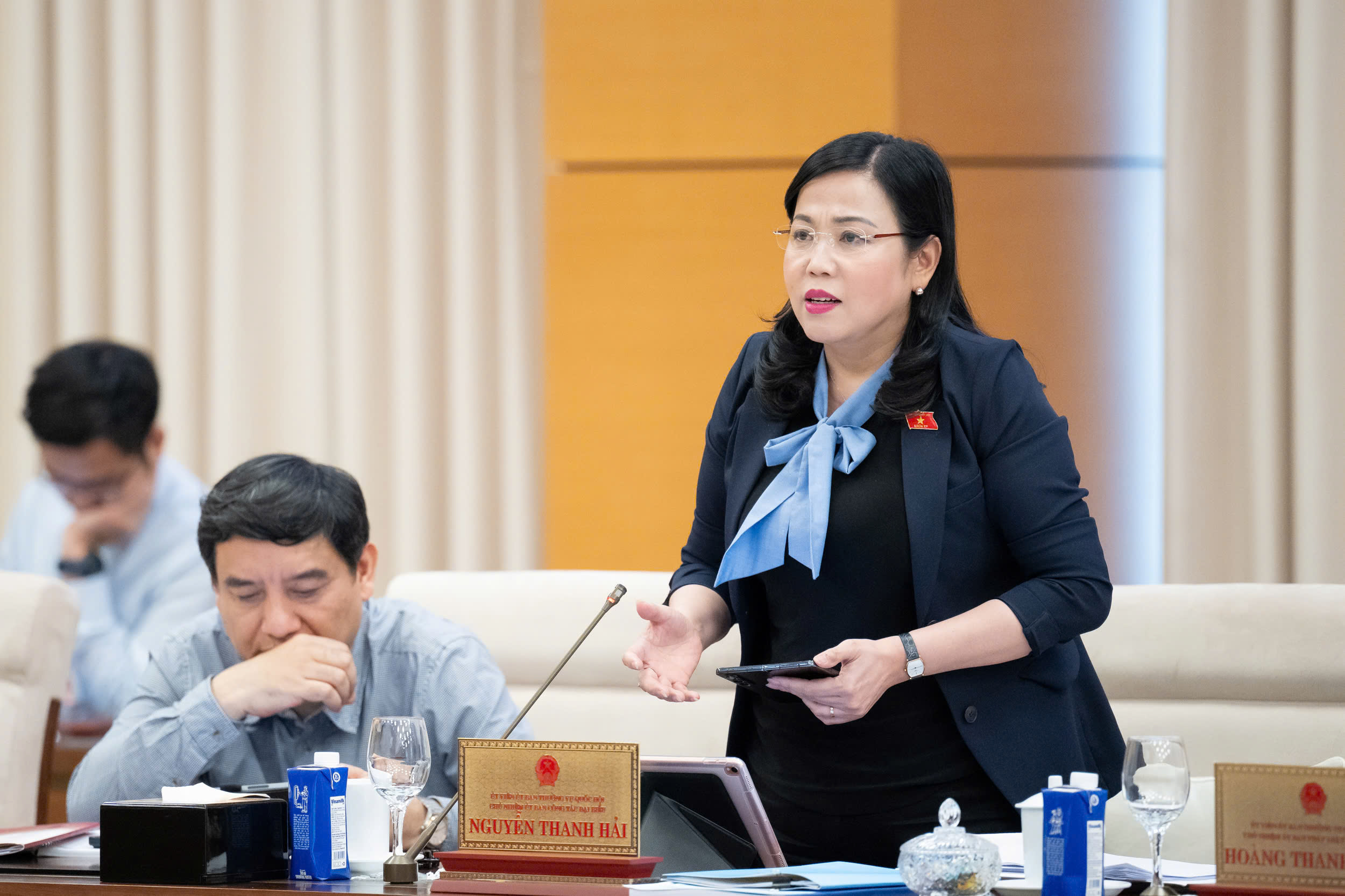 Chủ nhiệm Ủy ban Công tác đại biểu Nguyễn Thanh Hải phát biểu tại phiên thảo luận.&nbsp;Ảnh: Link Trang Chủ PG88.Com Mới #2026.