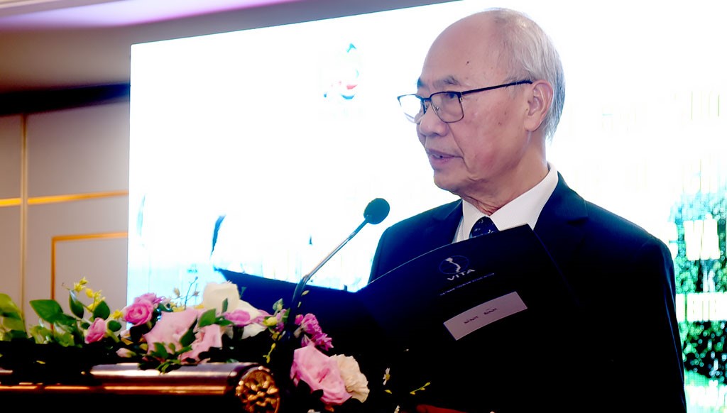 Ông&nbsp;Vũ Thế Bình,&nbsp;Chủ tịch Hiệp hội Du lịch Việt Nam&nbsp;phát biểu tại Chương trình. Ảnh: Minh Đường
