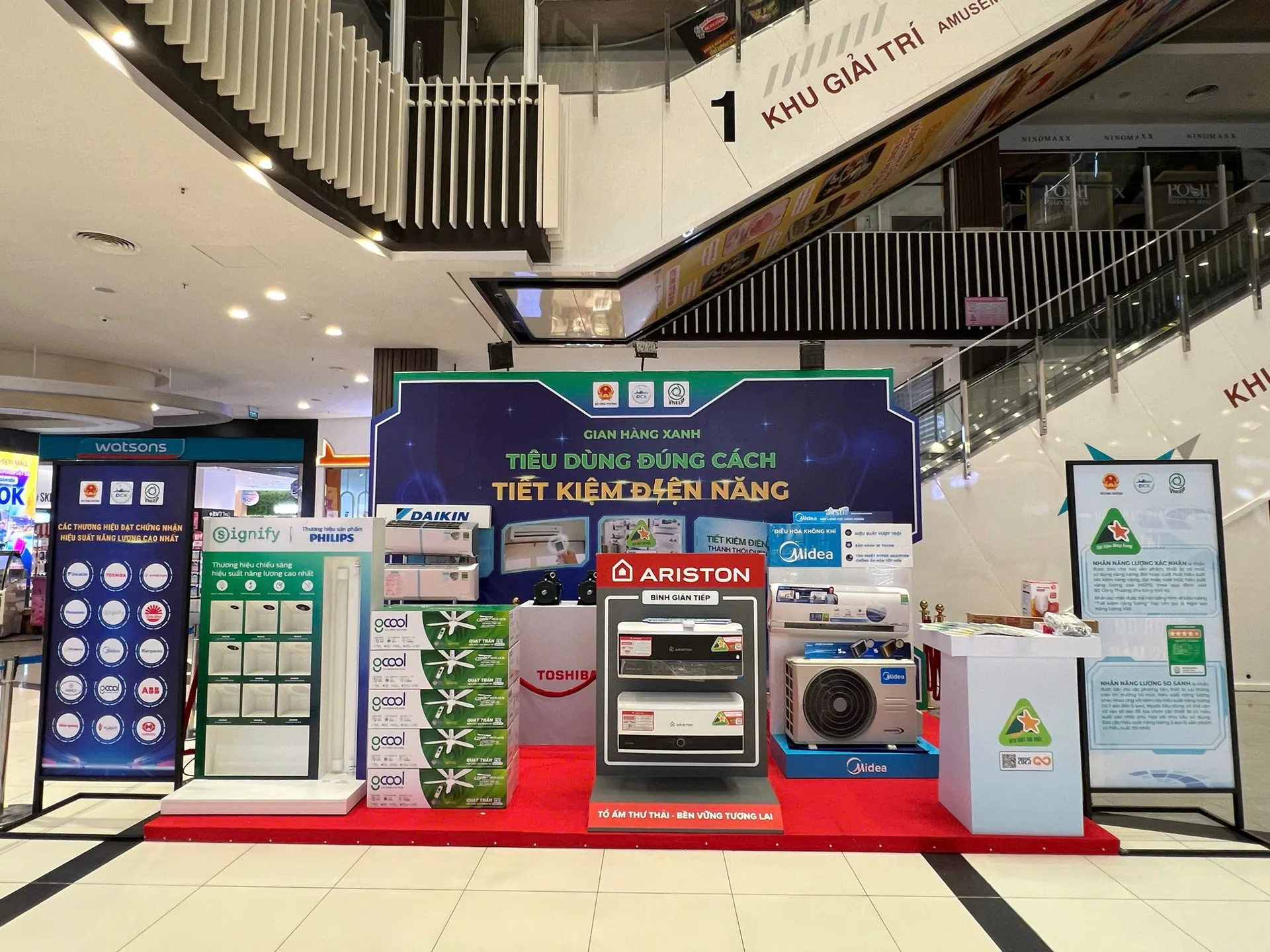 “Gian hàng Xanh: Tiêu dùng đúng cách – Tiết kiệm điện năng” tại các trung tâm Pg88ok ưu đãi hấp dẫn&nbsp;Hà Nội, Đà Nẵng và TP.HCM.