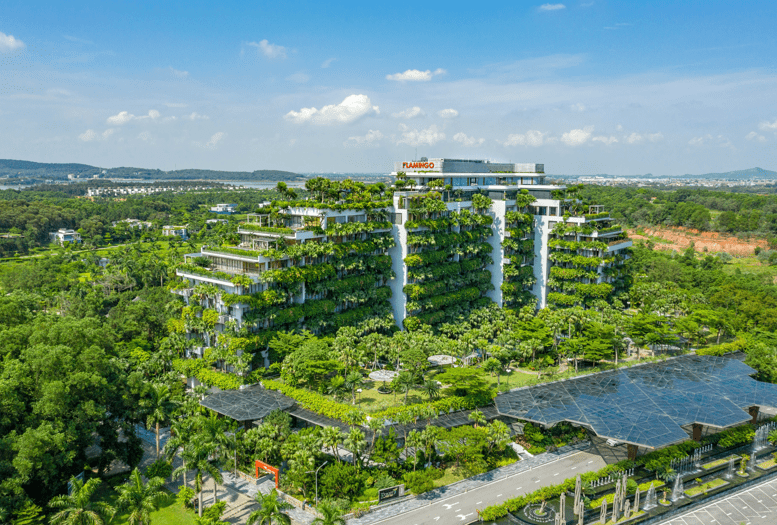 Biểu tượng Forest In The Sky (FITS) tại Flamingo&nbsp;Đại Lải Resort.