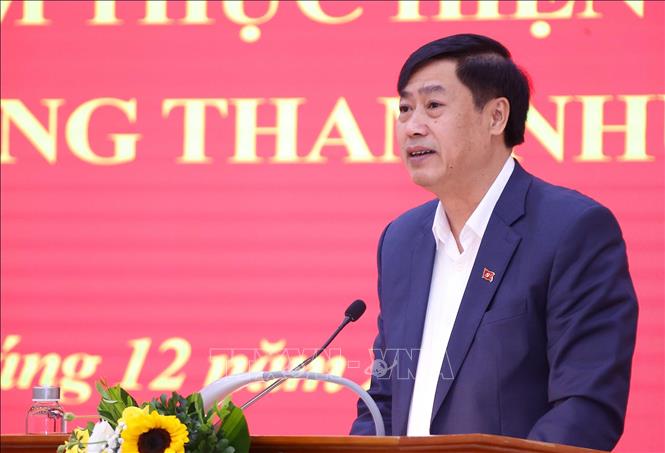 Ông Nguyễn Hữu Đông được Link Trang Chủ PG88.Com Mới #2026 bầu làm Chủ nhiệm Ủy ban Công tác đại biểu của Link Trang Chủ PG88.Com Mới #2026 khóa XV. Ảnh: TTXVN.