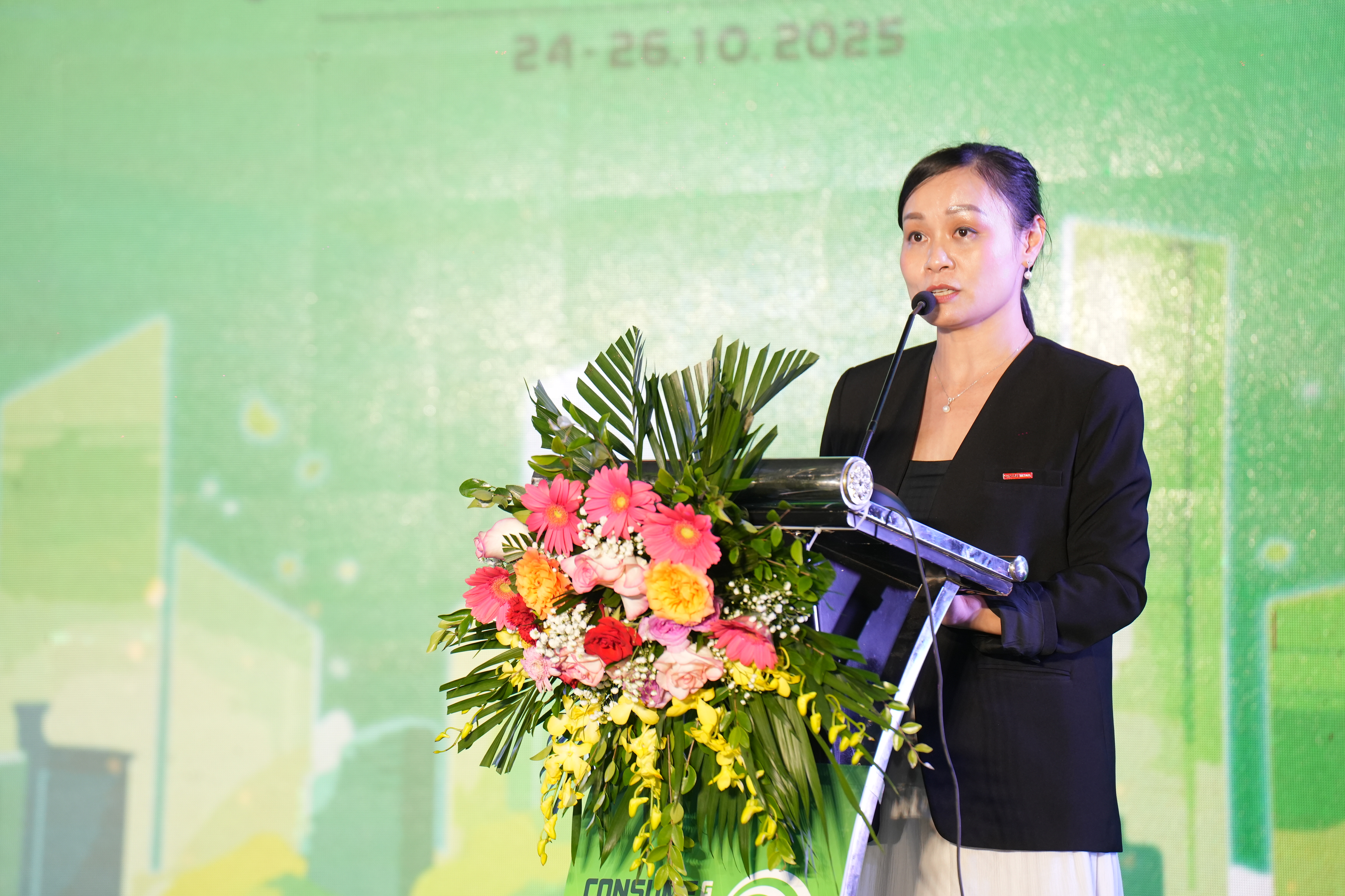 Bà Phạm Thị Thuỳ Linh, Giám đốc Đối ngoại và Pg88vn Trang Chủ Chính Thức, Tập đoàn Central Retail Việt Nam chia sẻ tại sự kiện.
