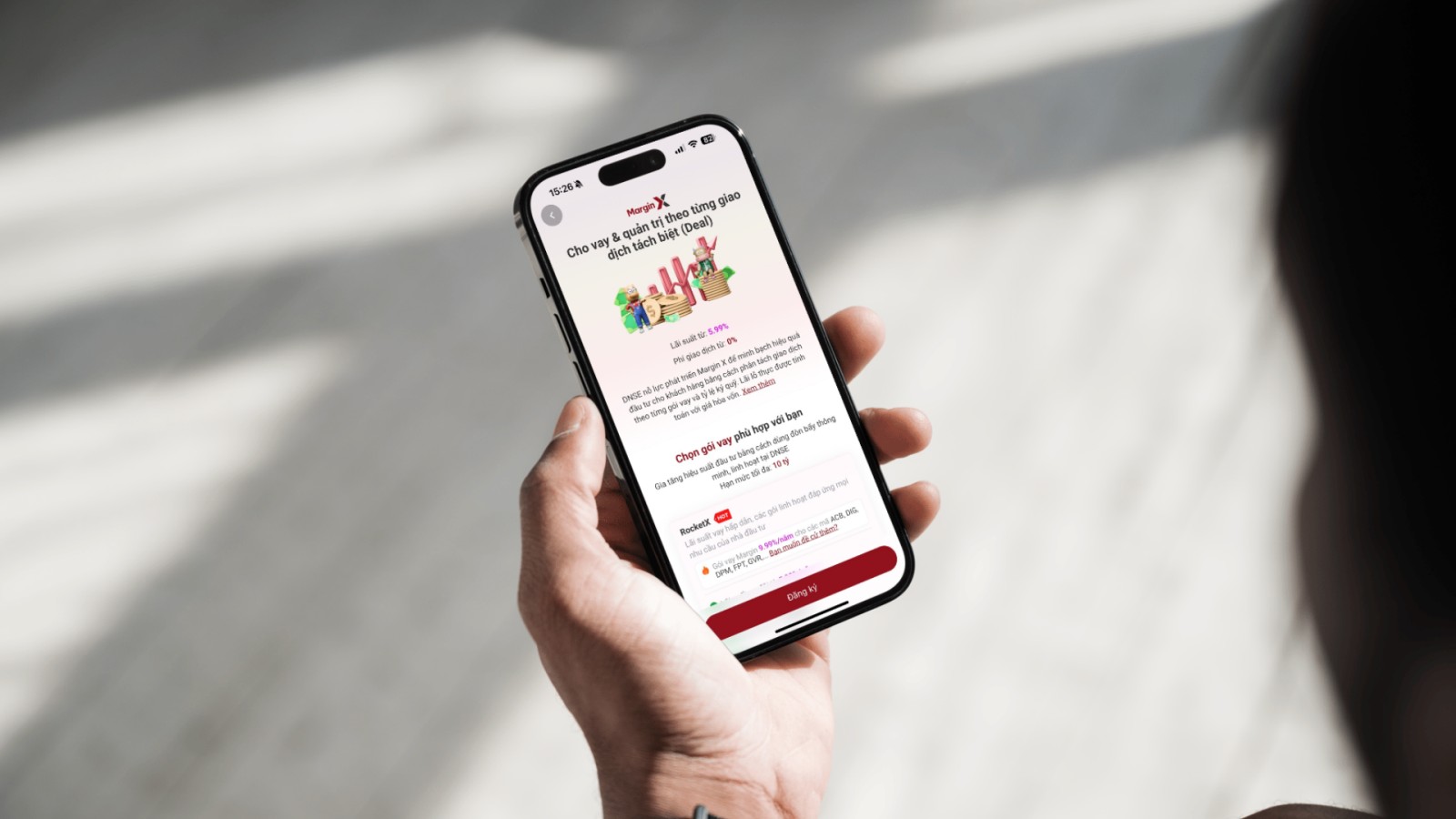 Hệ thống quản trị và cho vay theo từng giao dịch (Margin Deal) của DNSE có ưu thế quản trị rủi ro vượt trội.
